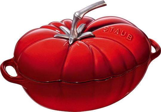 Staub Cocotte Tomato Special Edition Gusseisen Niederländische Ofen