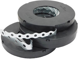 Metal-con Τσέρκι Τσέρκι Στερέωσης Γαλβανιζέ 12mm 10m 11-8012