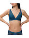 Aura Spotlight WP Triangle Triangle Bra without Padding Underwire Petrol