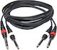 Hilec Cable 2 x 6.3mm male - 2x 6.3mm male 6m (FL-22/6)