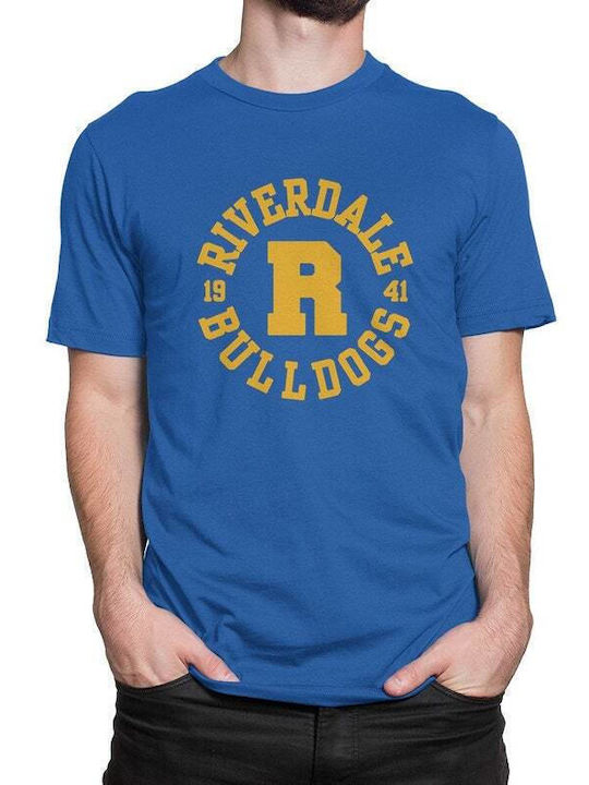 Pegasus T-shirt Riverdale Bulldogs σε Μπλε χρώμα