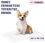 Animal Floor Diapers Dog 90x60cm 25pcs