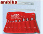 Ambika Set Key Tubular 6-22mm 8pcs