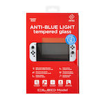 FR-TEC Anti Blue Light Tempered Glass Screen Protector for Switch OLED In Transparent Colour