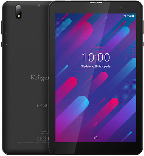 Kruger & Matz Eagle 806 4G 8" Tablet (3GB/32GB) Μαύρο