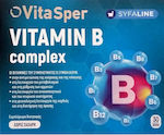 Vitasper Vitamin B Complex Vitamin for Energy, Immune System Boost, Hair, Skin & Nails 30 tabs