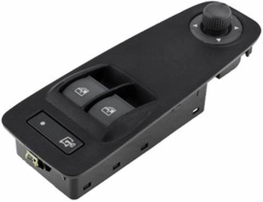 NTY Car Window Switch for Citroen Jumper Fiat Ducato Peugeot Boxer 2006+ Black