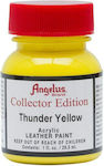 Angelus Collectors Liquid Craft Paint Yellow for Leather Thunder Yellow 29.5ml