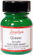 Angelus Acrylic Paint Flüssige Handwerksfarbe Grün Für Leder Grün 29.5ml