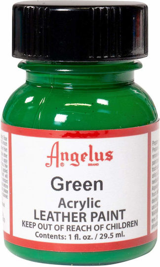 Angelus Acrylic Paint Flüssige Handwerksfarbe Grün Für Leder Grün 29.5ml