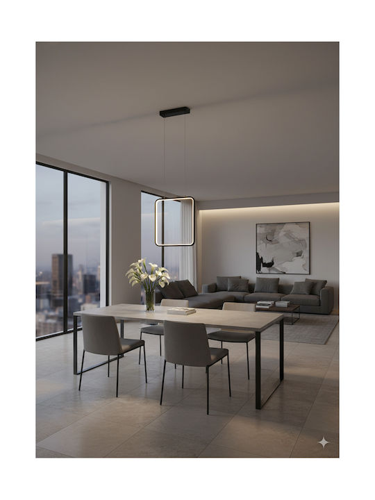 GloboStar Neroba Pendant Light Black 29x36cm