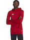 Tiro 23 Competition Sweatshirt mit Kapuze Rot