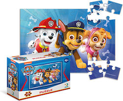 Детски Пъзел Paw Patrol - Marshal, Racer & Sky за 4++ Години 35бр Dodo