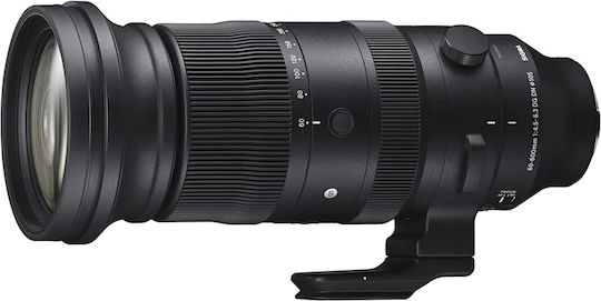 Sigma Full Frame Φωτογραφικός Φακός 60-600mm f/4.5-6.3 DG DN OS Standard Zoom για Sony E Mount Μαύρος