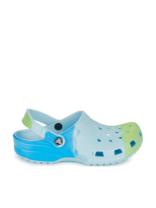 Crocs Classic Γυναικεία Σαμπό Μπλε