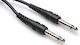 Hosa Cable 6.3mm male - 6.3mm male 1.5m (CPP-105)