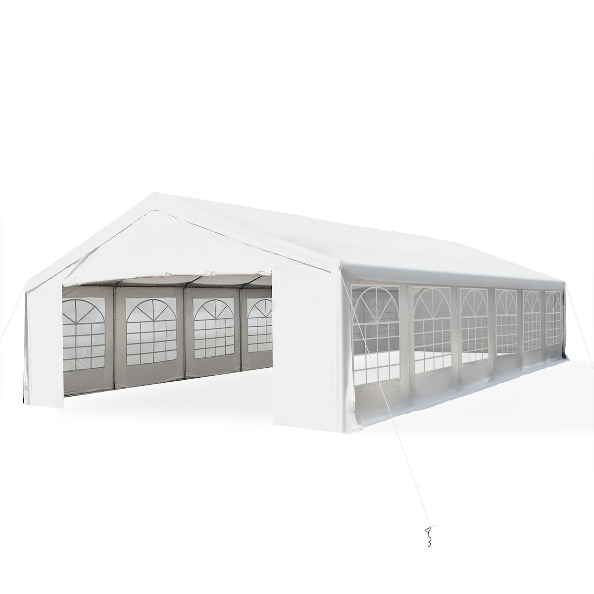 Outsunny Κιόσκι Κήπου Λευκό 12x6m 84C020 Skroutz.gr