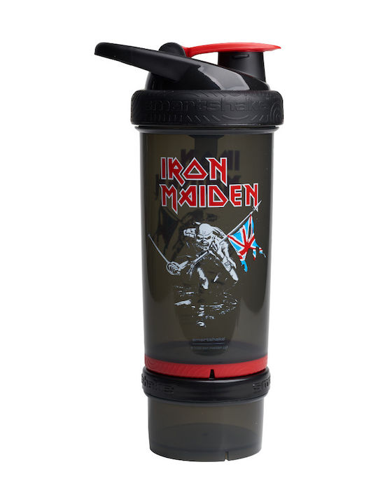 SmartShake Revive Iron Maiden Shaker Proteine 750ml Plastic Negru