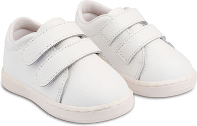 Babywalker Baptism Leather Sneakers White