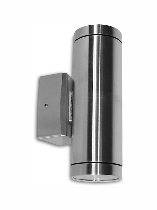 Arapidis Spot de exterior montat pe perete GU10 IP65 Dublu Fascicul