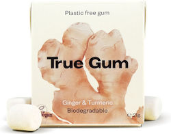 True Gum Chewing gum with Flavor Ginger & Turmeric No Added Sugar 1pcs 21gr