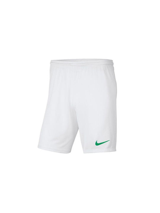 Nike Kids Athletic Shorts/Bermuda Park III White