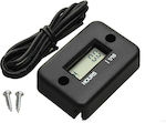 Digitales Motorrad-Tachometer Tachometer DC 4,5-90V - Schwarz