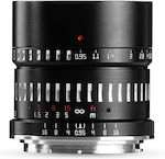 TTArtisan Camera Lens 50mm f/0.95 Steady for Micro Four Thirds (MFT) Mount Black/Silver