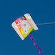 Spiderkites Folding Fabric Kite with Tail 50x76cm