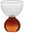 Zafferano Eierbecher Glas Gold 1pcs