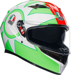 AGV K3 Full Face Helmet with Pinlock ECE 22.06 1500gr 2118381001005