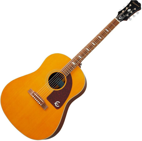 Epiphone Semi-Akustik Gitarre Masterbilt Texan Antike Natur / Natürlicher Glanz