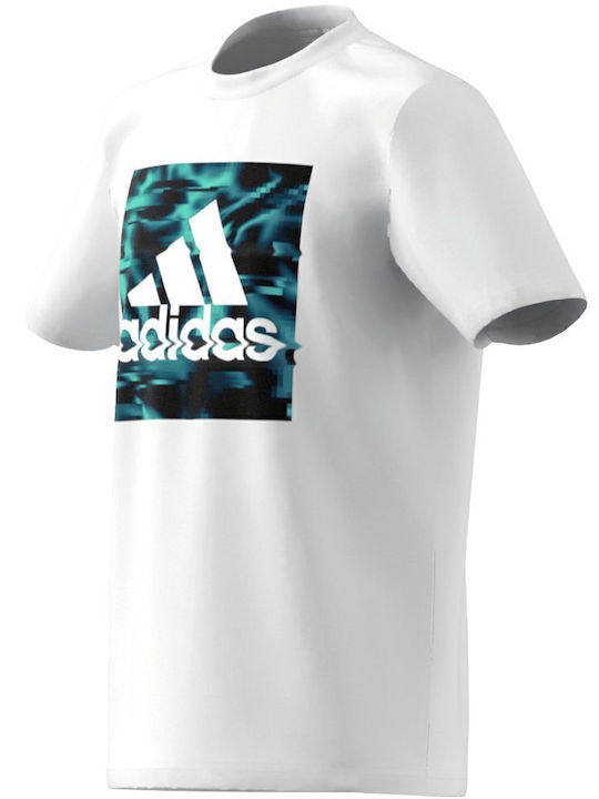 adidas Παιδικό T-shirt Λευκό Gaming Graphic