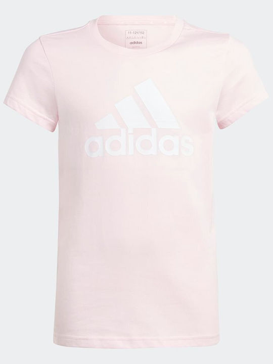 Παιδικό T-shirt Ροζ Essentials Big Logo