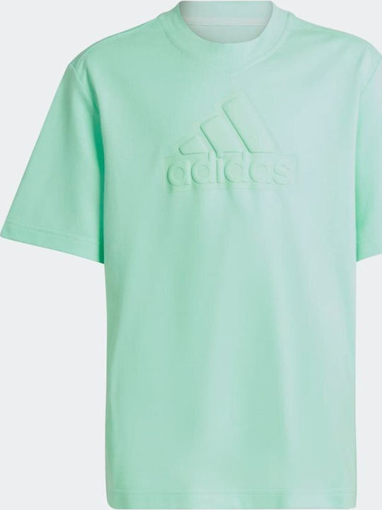 adidas Kids' T-shirt Turquoise Future Icons Logo