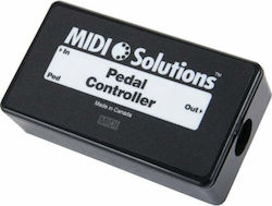 Midi Solutions Pedal to MIDI Converter Midi Interface Μαύρο Midi Solutions Pedal to MIDI Converter Midi Interface Μαύρο