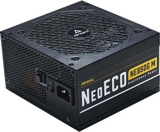 Antec NeoEco NE850G M 850W Black Computer Power Supply Full Modular 80 Plus Gold