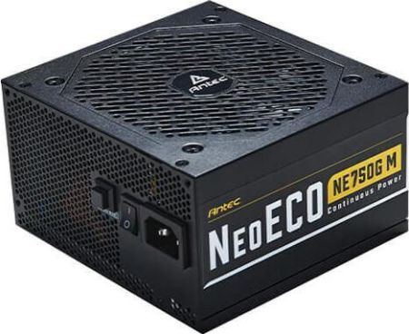 Antec NeoEco NE750G M 750W Μαύρο Τροφοδοτικό Υπολογιστή Full Modular 80 Plus Gold
