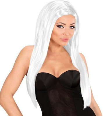 Carnival Wig Straight Glamour White