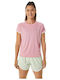 ASICS Damen Sport T-Shirt Rosa