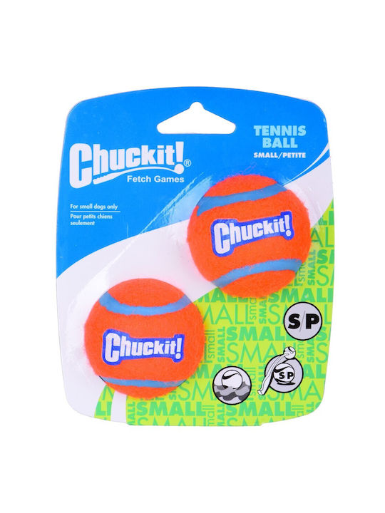 Chuckit Tennis Ball Ball Toy Dog Small 5εκ. Orange 2pcs