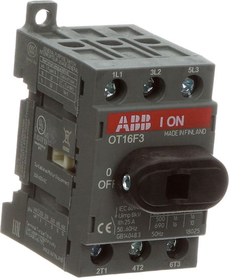 Abb OT16F3 Ротационен Индустриален превключвател 41686