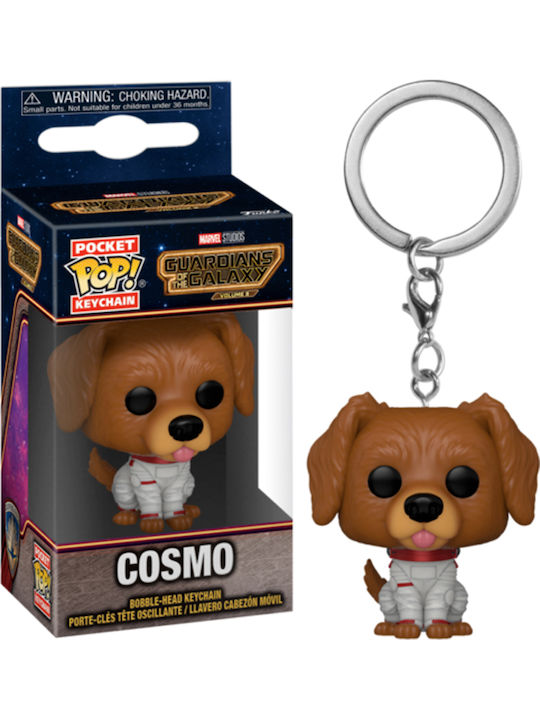 Funko Pocket Pop! Ключодържател Marvel: Пазители на галактиката - Cosmo Люлееща се глава