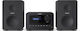 Sharp Sistem audio Tokyo XL-B520DBK 40W cu CD / Media digitale Player și Bluetooth Negru