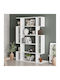 Bookcase Mito White 108x25x161cm