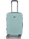 Ormi FA.Z Cabin Travel Suitcase Hard Green with 4 Wheels Height 52cm