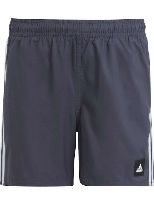 adidas 3-Stripes Kids Swimwear Swim Shorts Navy Blue