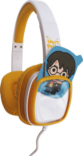 Lazerbuilt Harry Potter Flip 'N Switch Ενσύρματα Παιδικά On Ear Ακουστικά Καφέ