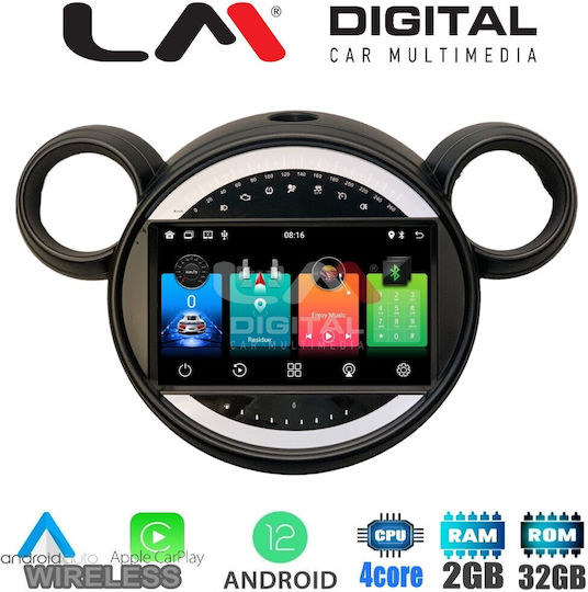 LM Digital Ηχοσύστημα Αυτοκινήτου για Mini Cooper R55 / R60 / R61 / R56 / R57 (Bluetooth/USB/WiFi/GPS) με Οθόνη Αφής 9"