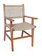 Fotoliu de exterior Rattan Natural-beige 54x55x86cm
